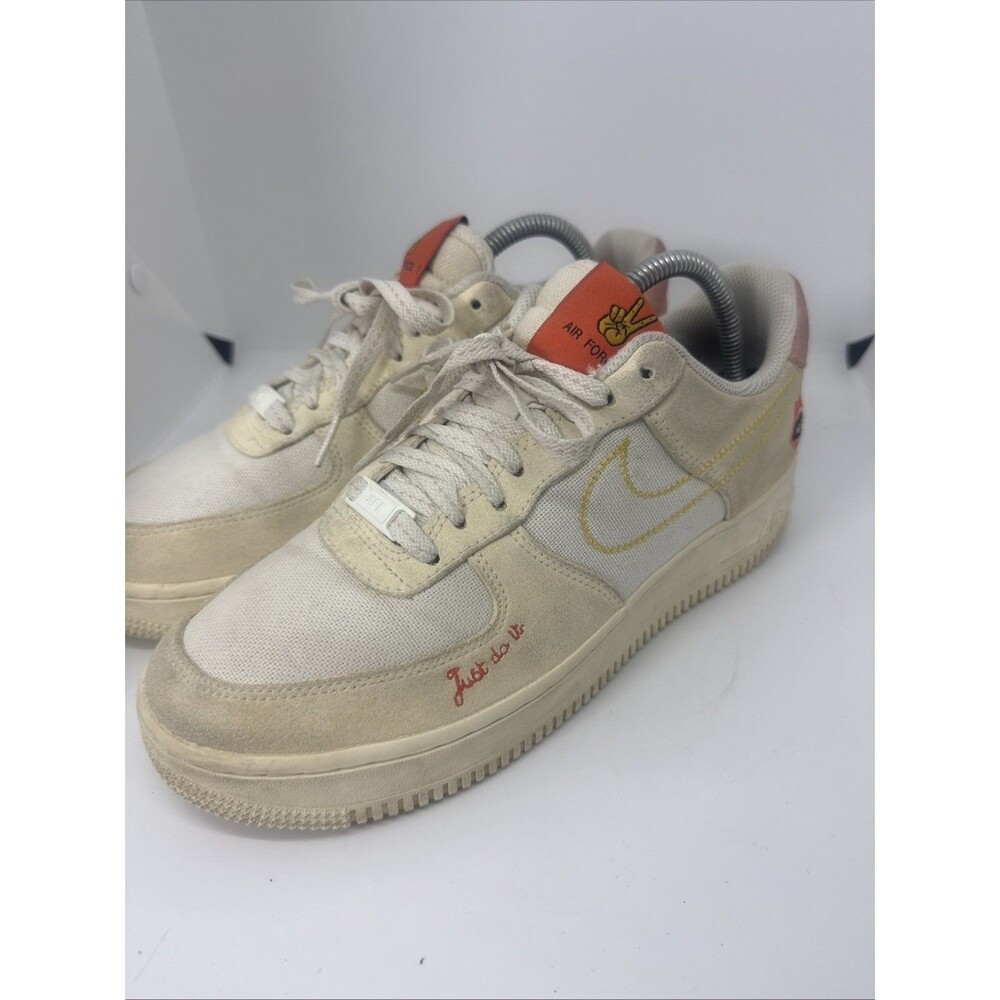 Nike Air Force 1 ‘07 Peace Rock n Roll Solar Flare DQ7656-100 | Women's Size 9